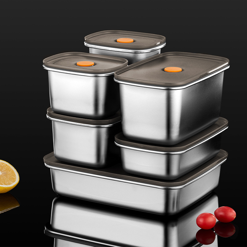 果物や食品を輸送するためのポータブルフード,ステンレス鋼の弁 - Food Storage Tupperware のレビューと価格